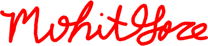 Mohit's signature